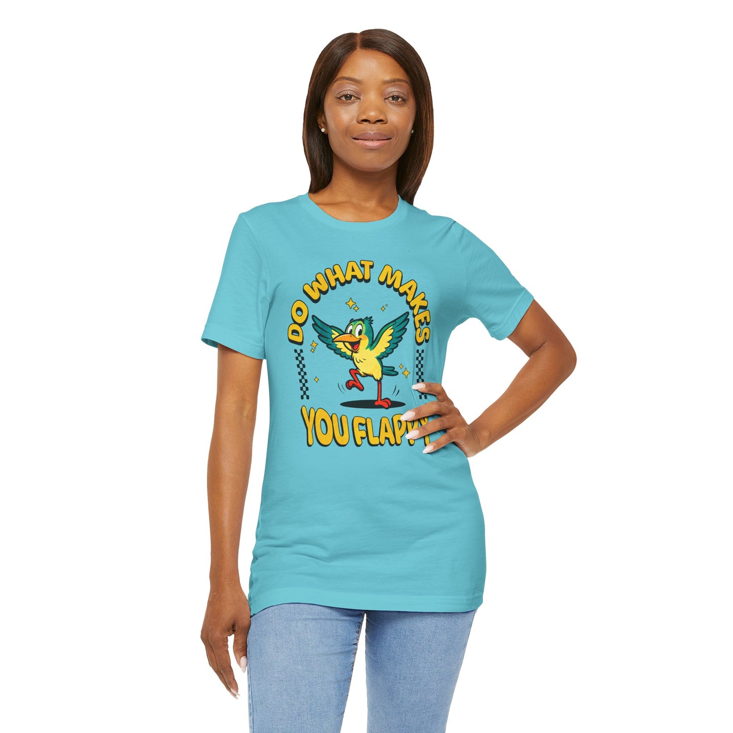 "Do What Makes You Flappy" Unisex Tee | Autism & Neurodiversity Shirt
