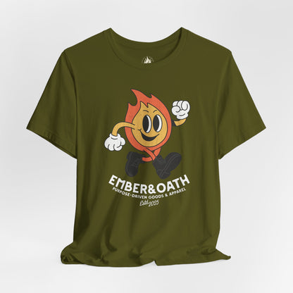 Emory Tee | The Firestarter Fund Mascot Shirt