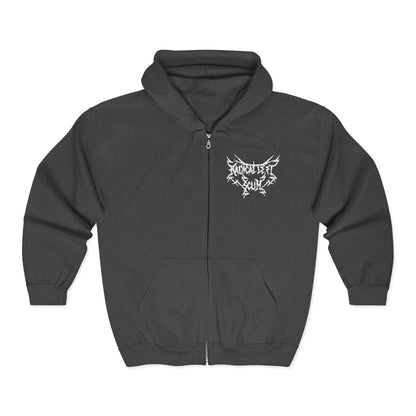 Radical Left Scum Unisex Full Zip Hooded Sweatshirt | The Collective Flame Fund Collection