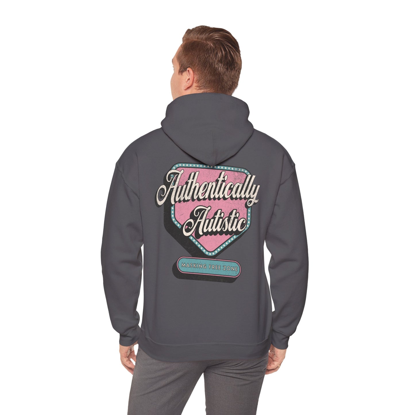 "Authentically Autistic" Unisex Hoodie | Autism & Neurodiversity Advocacy Shirt