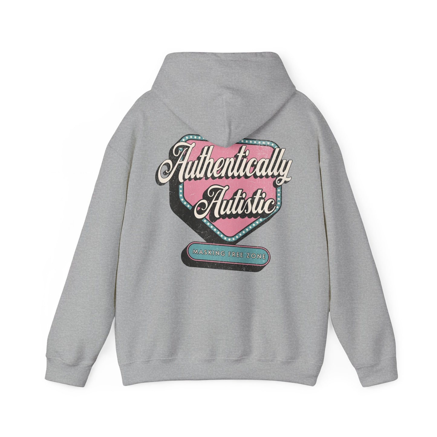 "Authentically Autistic" Unisex Hoodie | Autism & Neurodiversity Advocacy Shirt