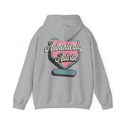 "Authentically Autistic" Unisex Hoodie | Autism & Neurodiversity Advocacy Shirt
