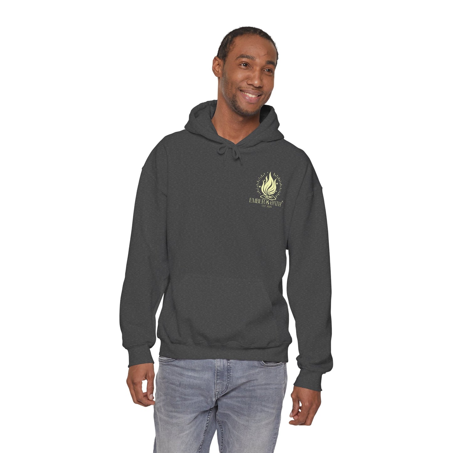 Ember & Oath Logo Unisex Hoodie | Firestarter Fund Hooded Sweatshirt