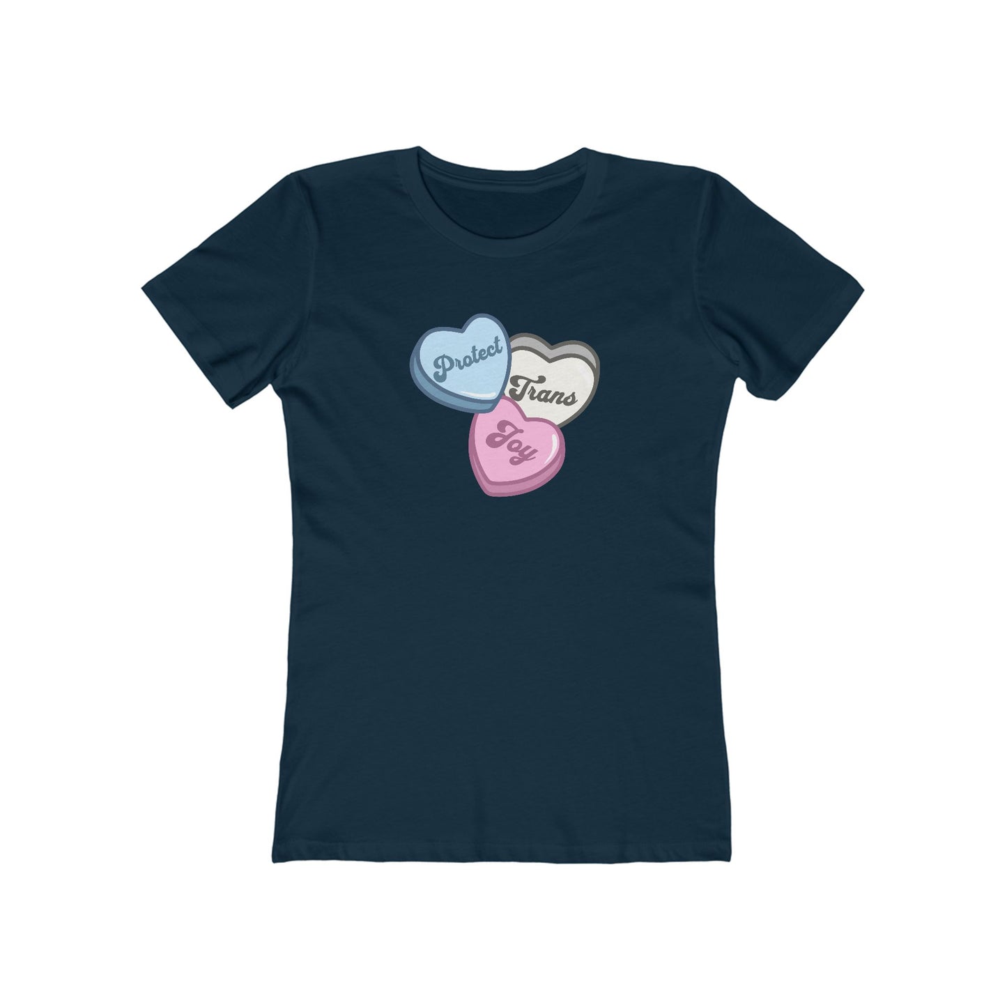 Protect Trans Joy Fitted Tee | Trans Pride & Solidarity Collection