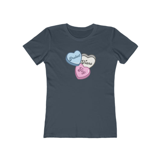 Protect Trans Joy Fitted Tee | Trans Pride & Solidarity Collection