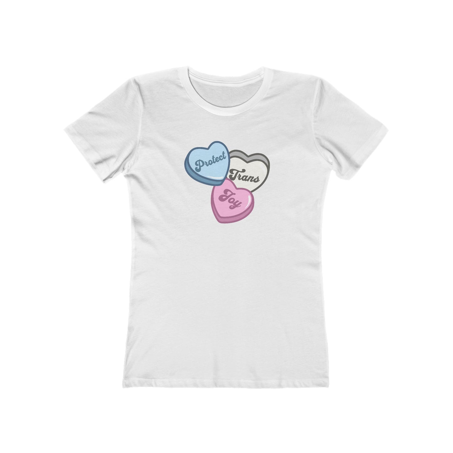 Protect Trans Joy Fitted Tee | Trans Pride & Solidarity Collection