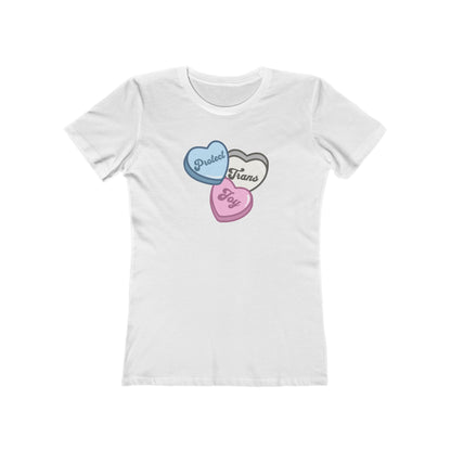 Protect Trans Joy Fitted Tee | Trans Pride & Solidarity Collection