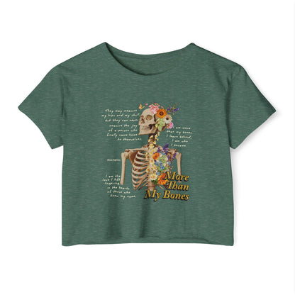 More Than My Bones Crop Top | Trans Rights & Solidarity Collection
