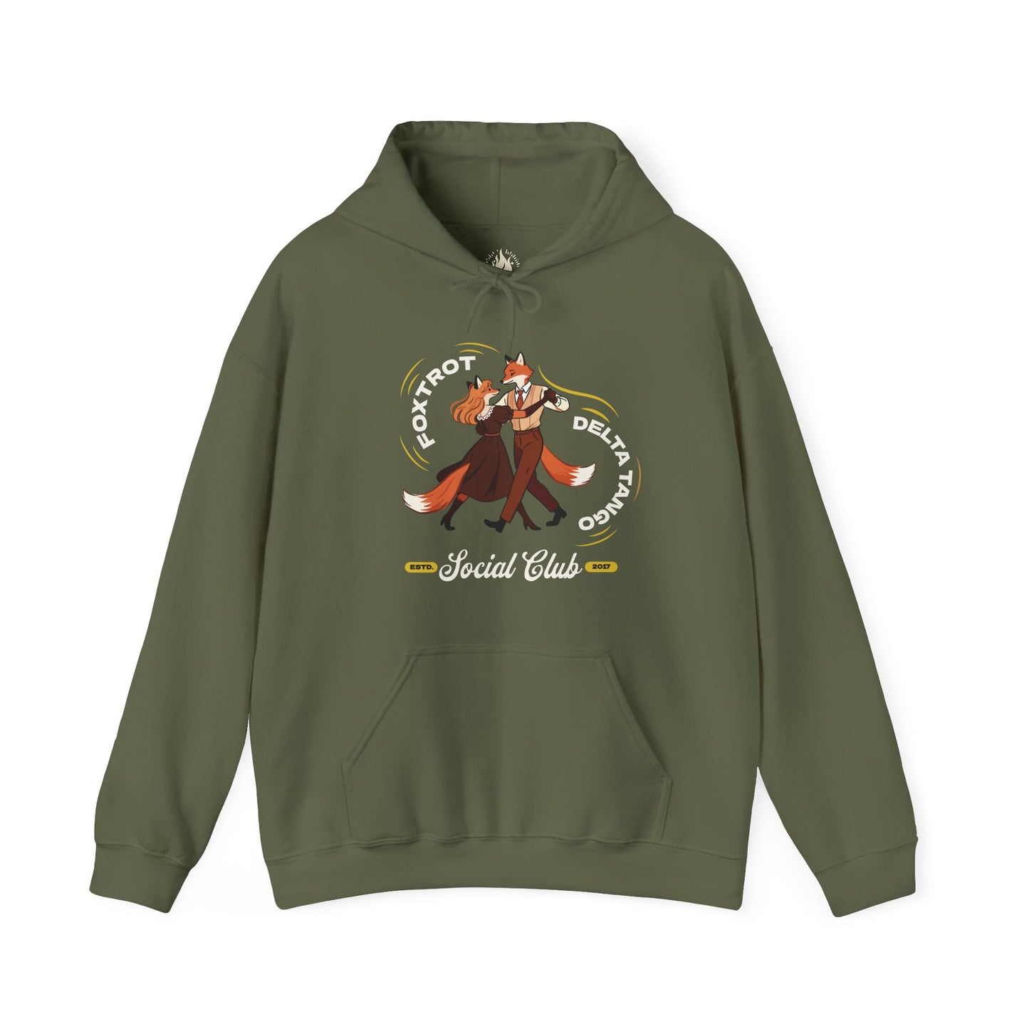 Foxtrot Delta Tango Unisex Hoodie | Social Club for Dissent Hooded Sweatshirt | Firestarter Fund Collection
