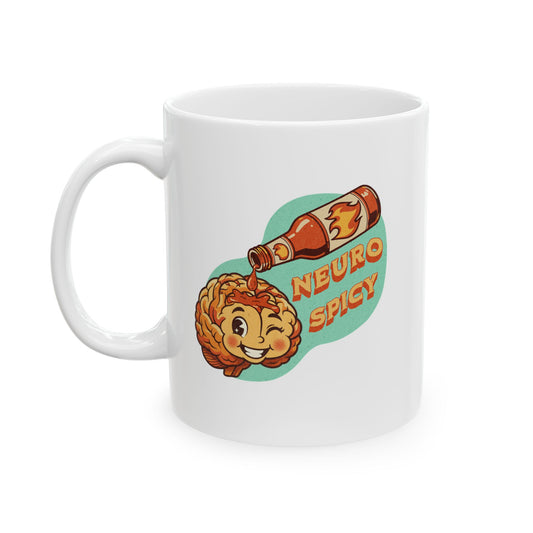 "Neurospicy" Coffee Mug | Autism & Neurodiversity Advocacy Cup