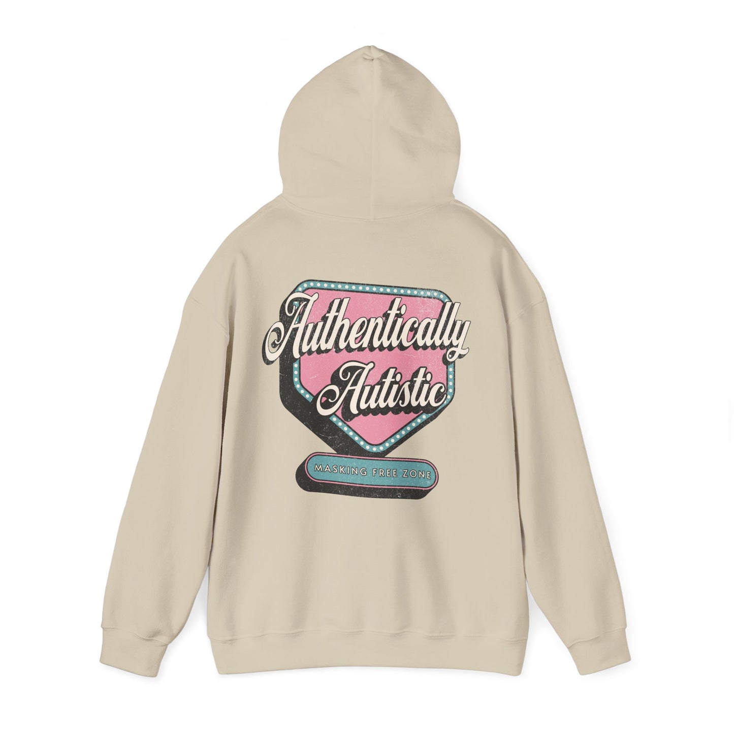 "Authentically Autistic" Unisex Hoodie | Autism & Neurodiversity Advocacy Shirt