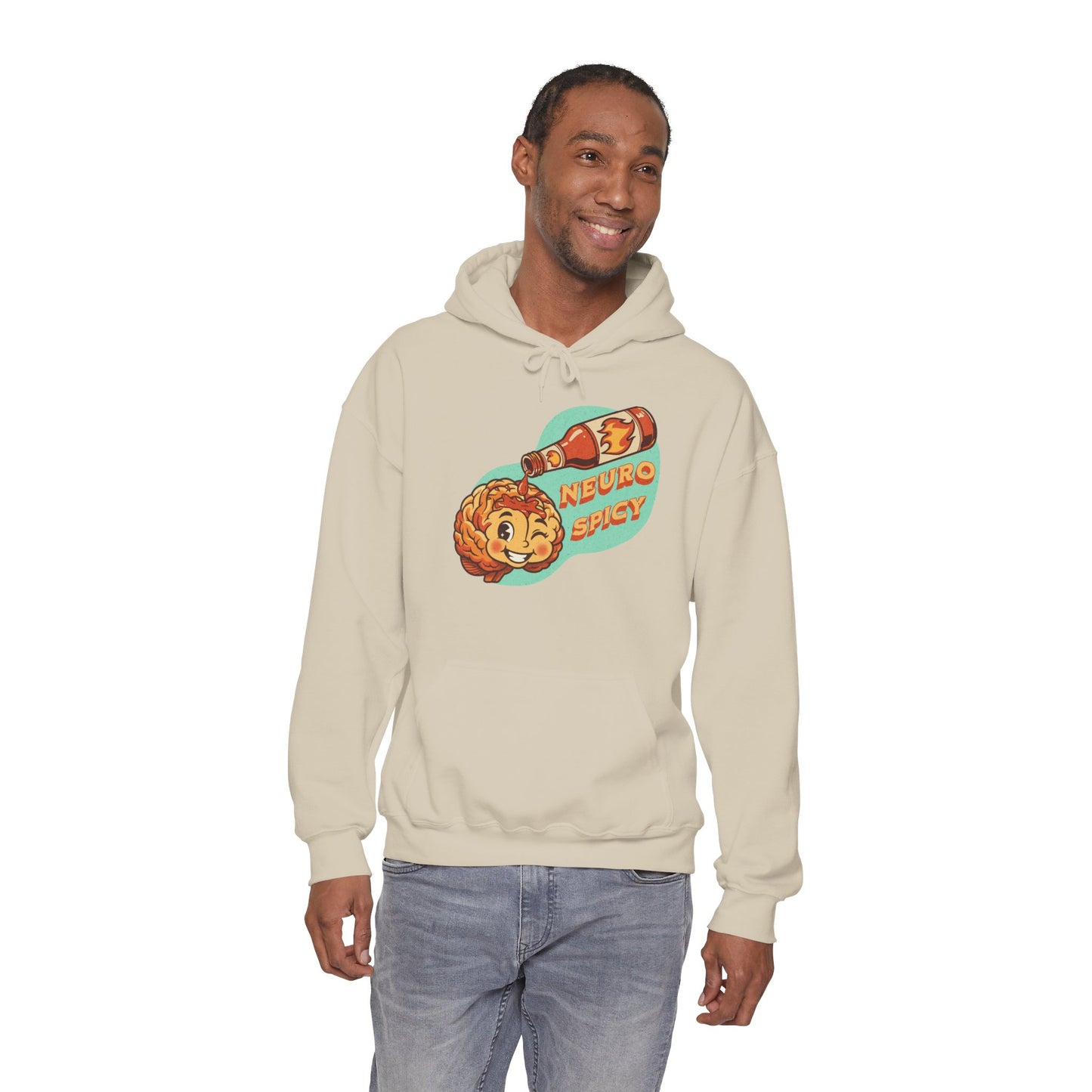 'Neurospicy" Unisex Hoodie | Autism & Neurodiversity Advocacy Hooded Sweatshirt