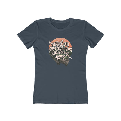 Walking Each Other Home Fitted Tee | Ram Dass Quote Shirt | The Collective Flame Fund Collection