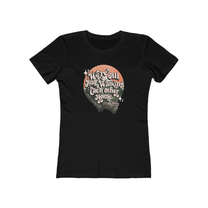 Walking Each Other Home Fitted Tee | Ram Dass Quote Shirt | The Collective Flame Fund Collection