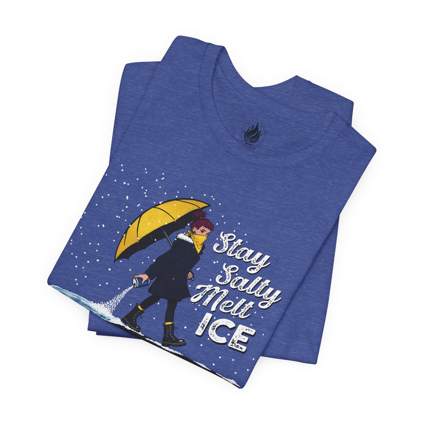 Stay Salty Melt ICE Unisex Tee | Anti-ICE shirt | Immigrant Rights & Solidarity Collection
