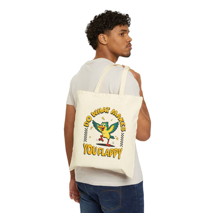 "Do What Makes You Flappy" Tote Bag | Autism & Neurodiversity Advocacy Bag