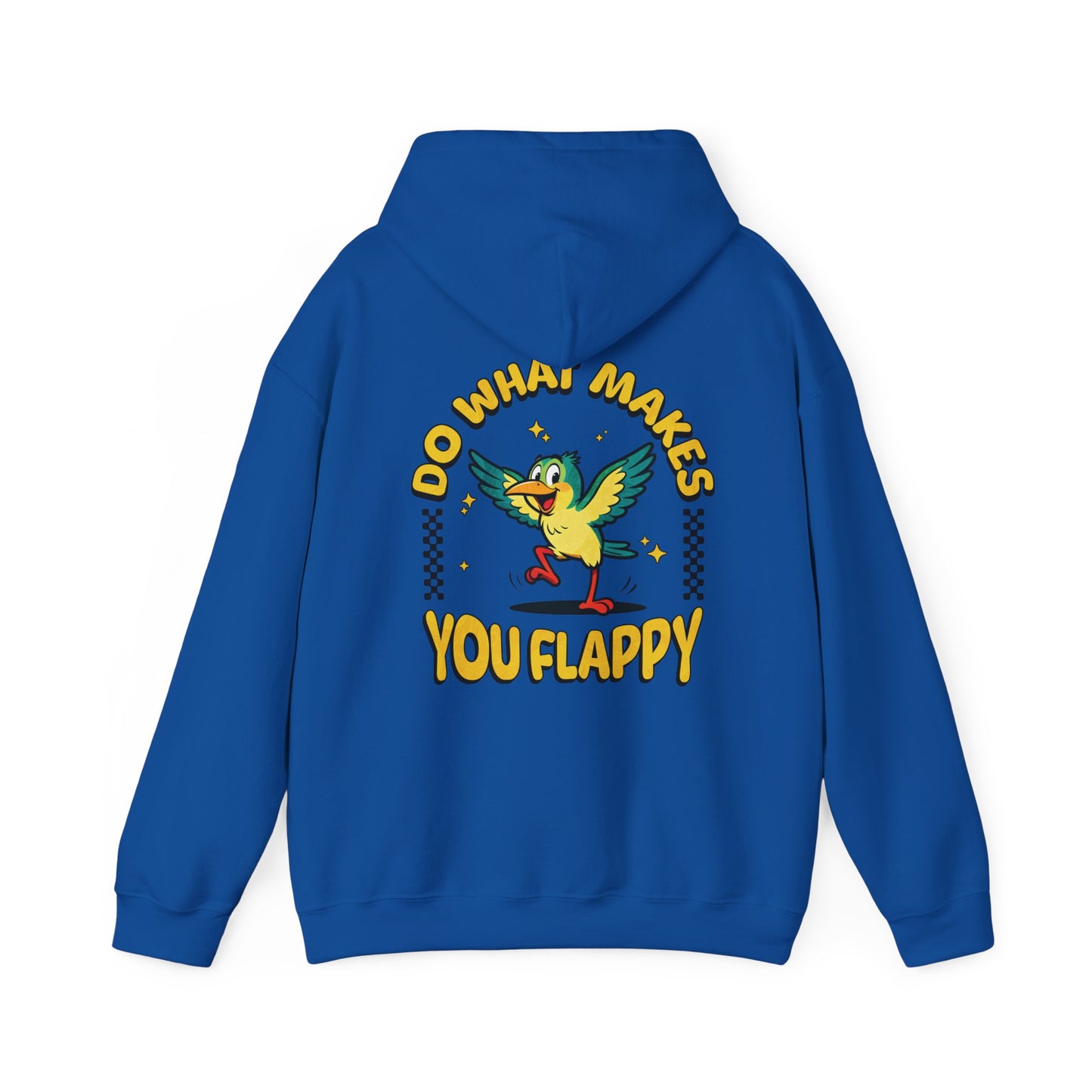 "Do What Makes You Flappy" Unisex Hoodie |Autism & Neurodiversity Advocacy Hooded sweatshirt