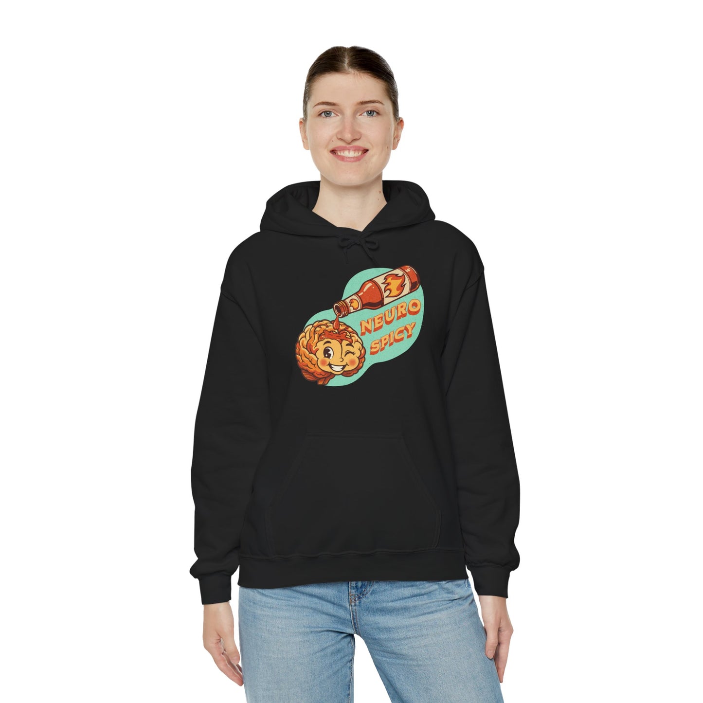 'Neurospicy" Unisex Hoodie | Autism & Neurodiversity Advocacy Hooded Sweatshirt