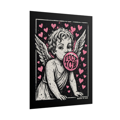 F**K ICE Poster | Anti-ICE Wall Art | The Collective Flame Fund Collection