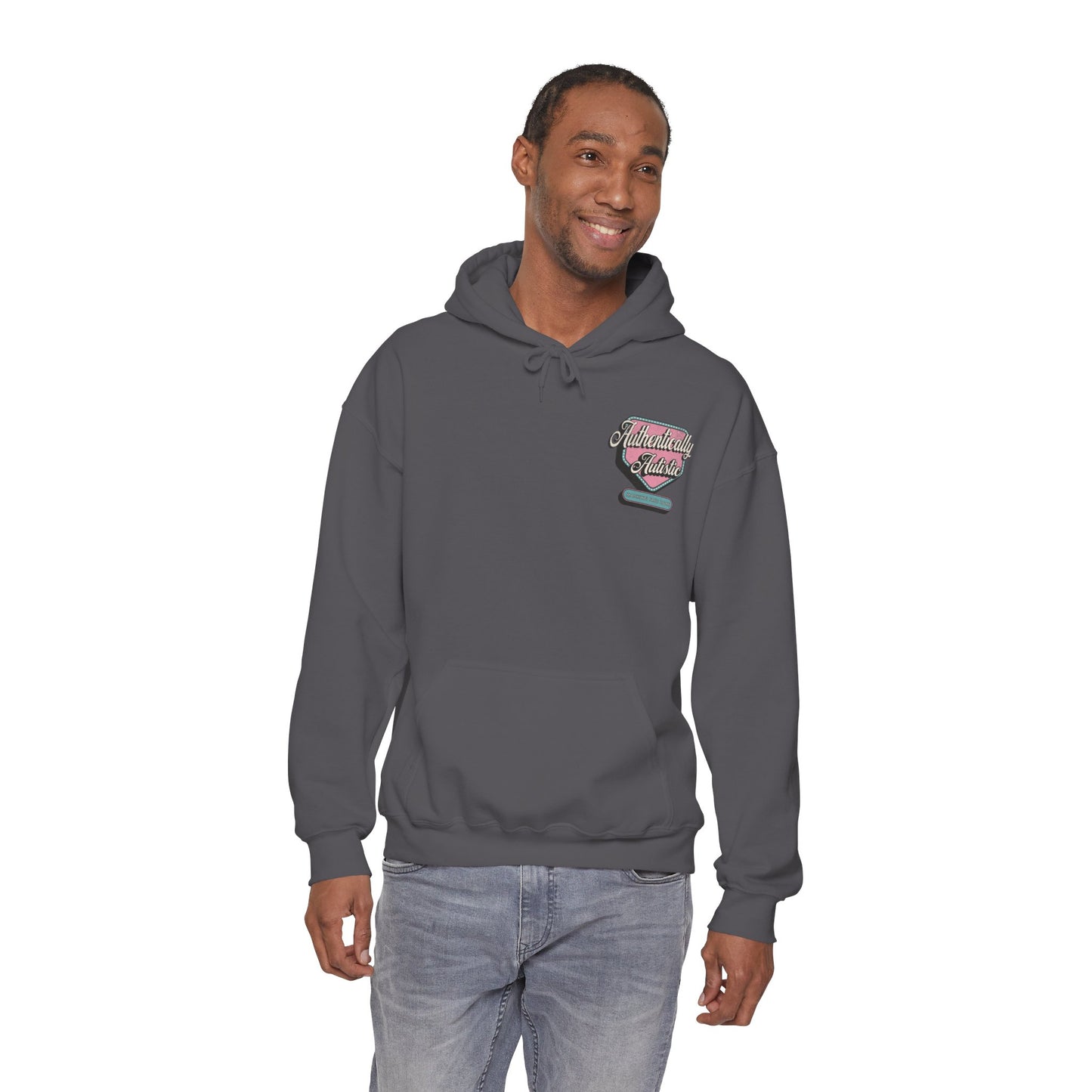"Authentically Autistic" Unisex Hoodie | Autism & Neurodiversity Advocacy Shirt