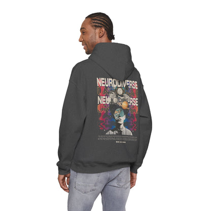 Neurodiverse Universe Unisex Hoodie | Neurodiversity Advocacy Hooded Sweatshirt