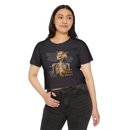 More Than My Bones Crop Top | Trans Rights & Solidarity Collection