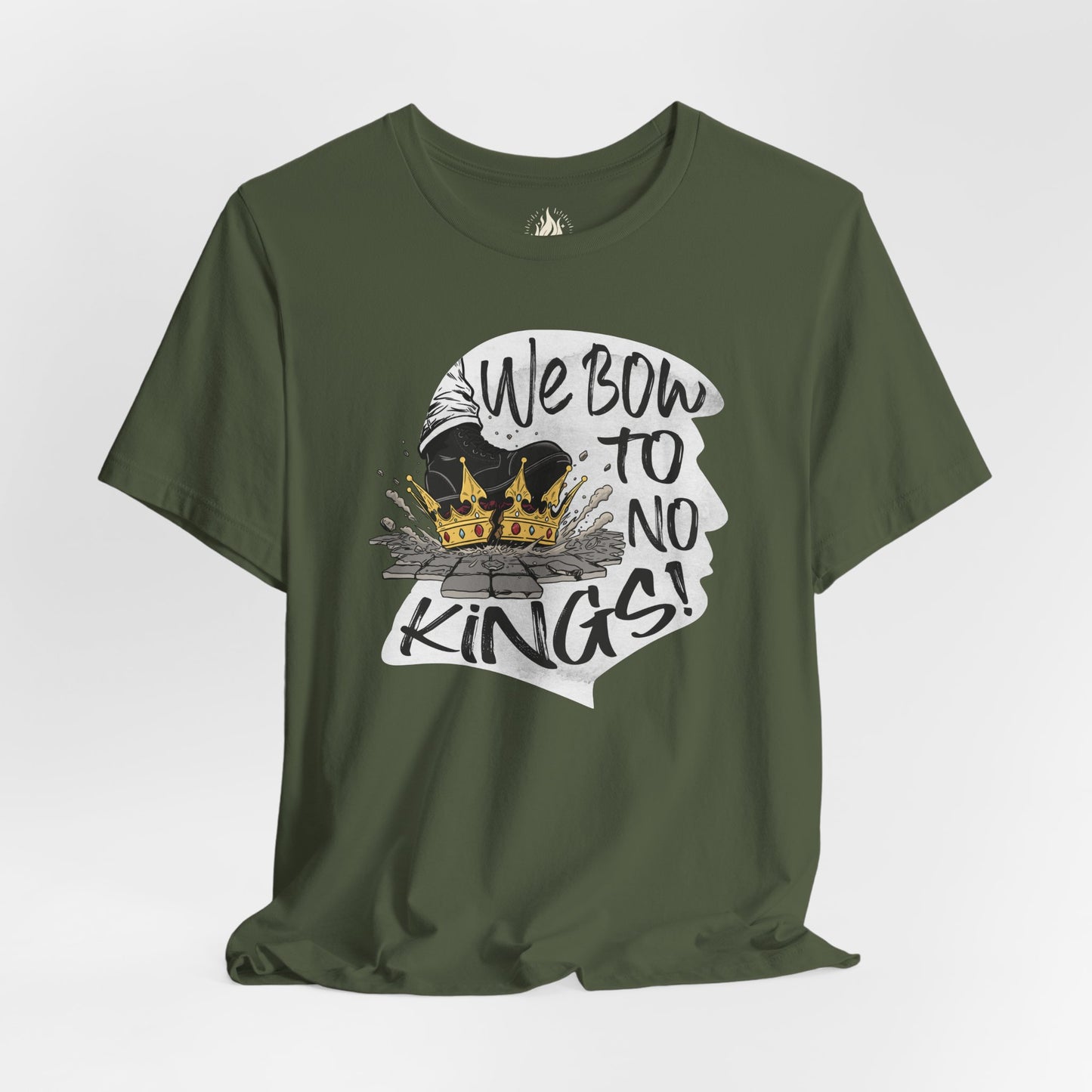 No Kings Unisex Tee | Firestarter Fund Collection