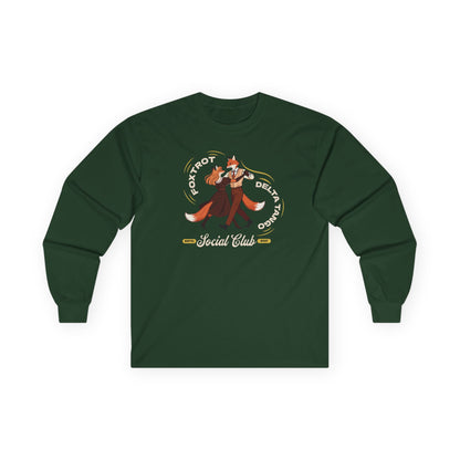 FOXTROT DELTA TANGO Unisex Long Sleeve Tee | Social Club for Dissent Shirt | The Collective Flame Fund Collection