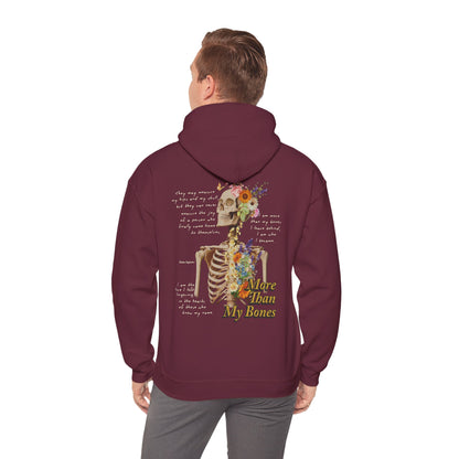More Than My Bones Unisex Hoodie | Trans Rights & Solidarity Collection