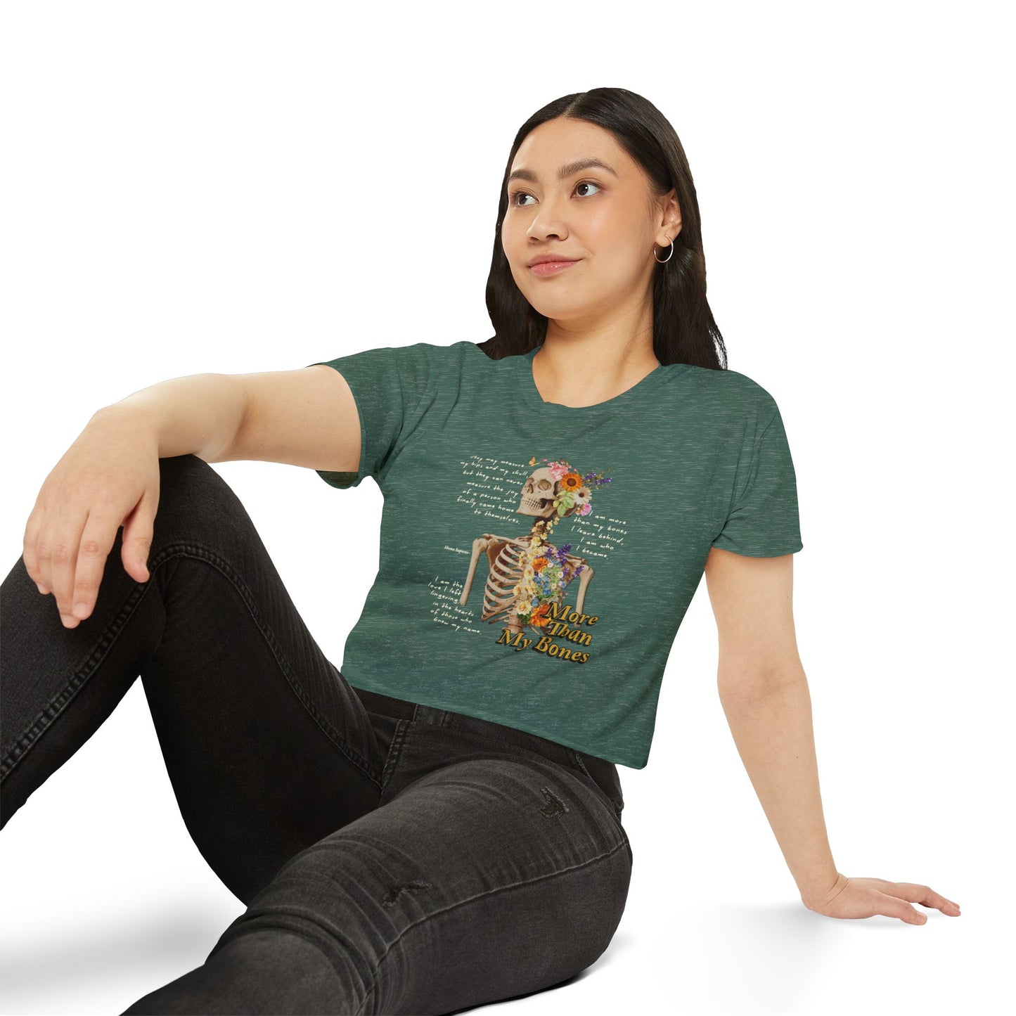 More Than My Bones Crop Top | Trans Rights & Solidarity Collection