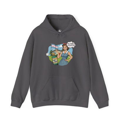 No TERFs On My Turf Unisex Hoodie | Trans Pride & Solidarity Collection