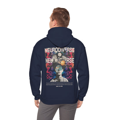 Neurodiverse Universe Unisex Hoodie | Neurodiversity Advocacy Hooded Sweatshirt