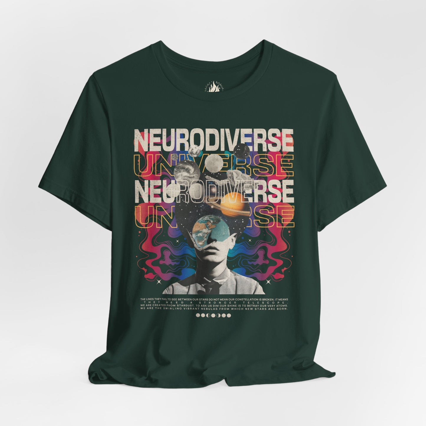Neurodiverse Universe Unisex Tee | Neurodiversity Advocacy Shirt