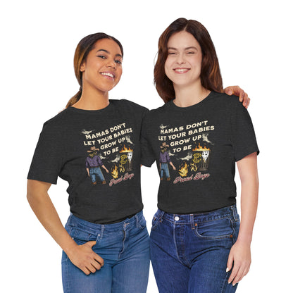 Mama's Don't Let Your Babies Grow Up To Be Proud Boys Unisex Tee | Anti-Fascist Shirt | The Collective Flame Fund Collection