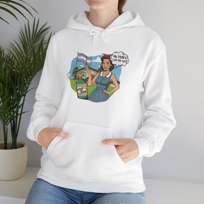 No TERFs On My Turf Unisex Hoodie | Trans Pride & Solidarity Collection