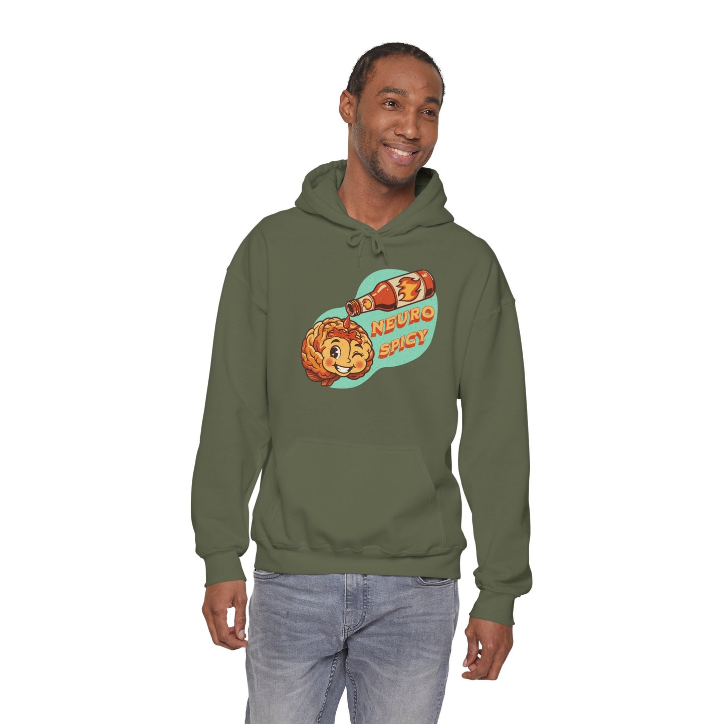 'Neurospicy" Unisex Hoodie | Autism & Neurodiversity Advocacy Hooded Sweatshirt