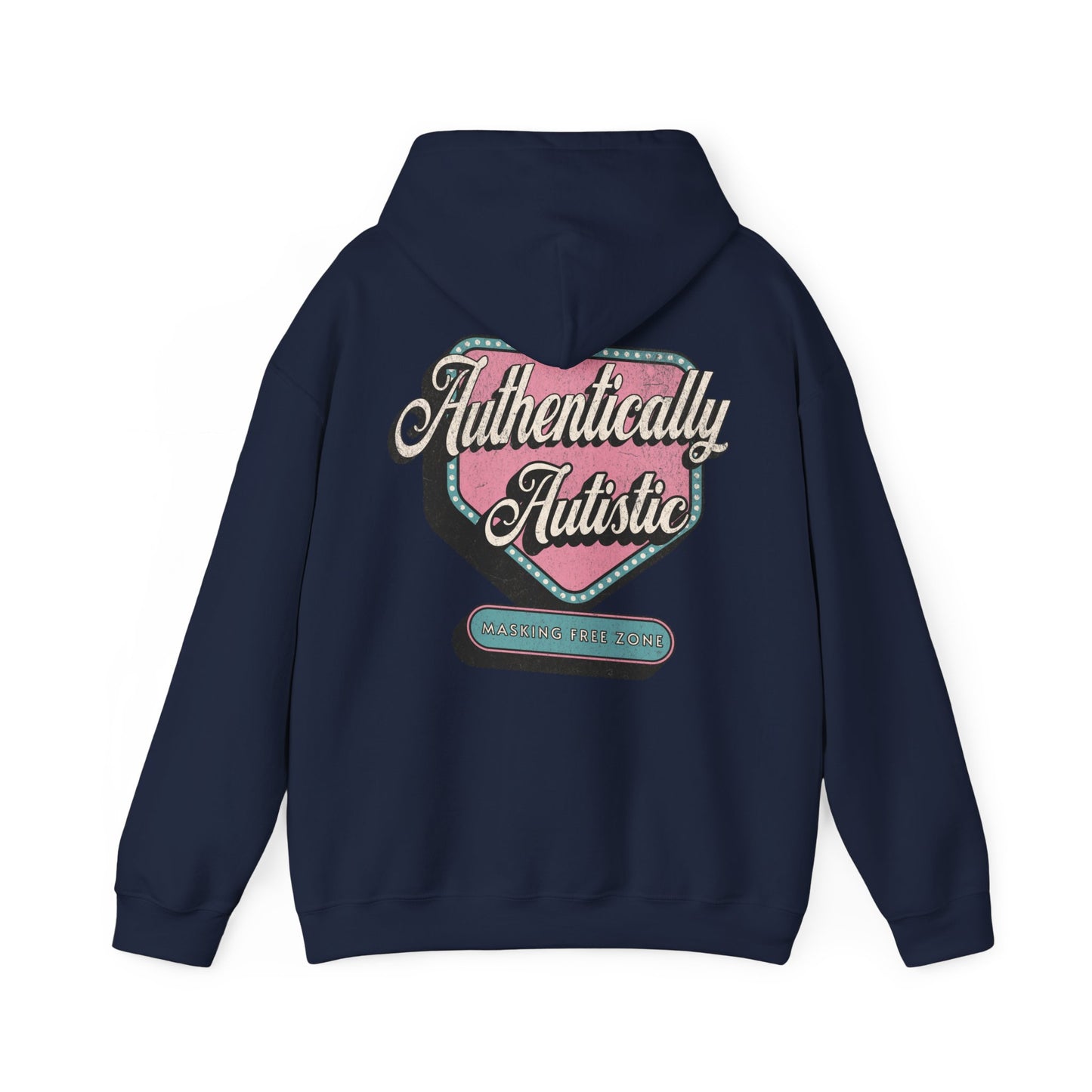 "Authentically Autistic" Unisex Hoodie | Autism & Neurodiversity Advocacy Shirt