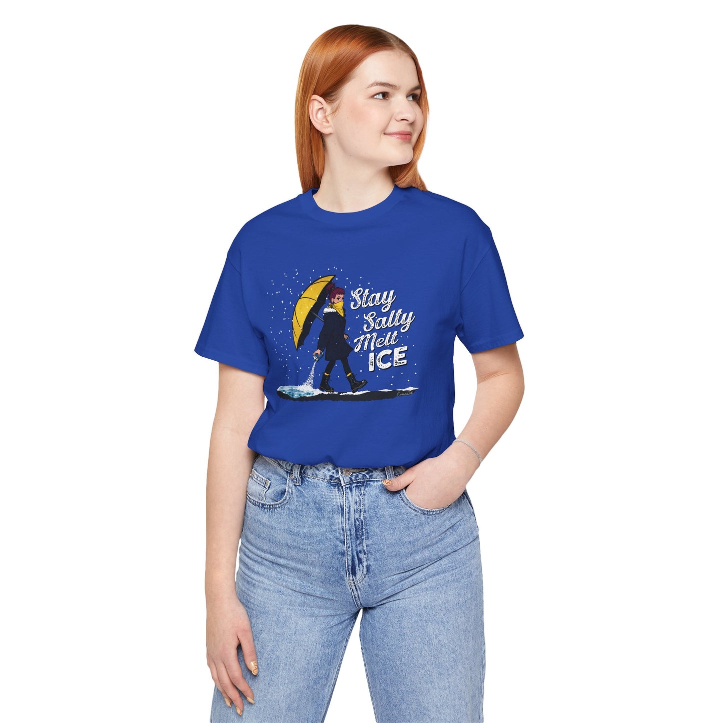 Stay Salty Melt ICE Unisex Tee | Anti-ICE shirt | Immigrant Rights & Solidarity Collection