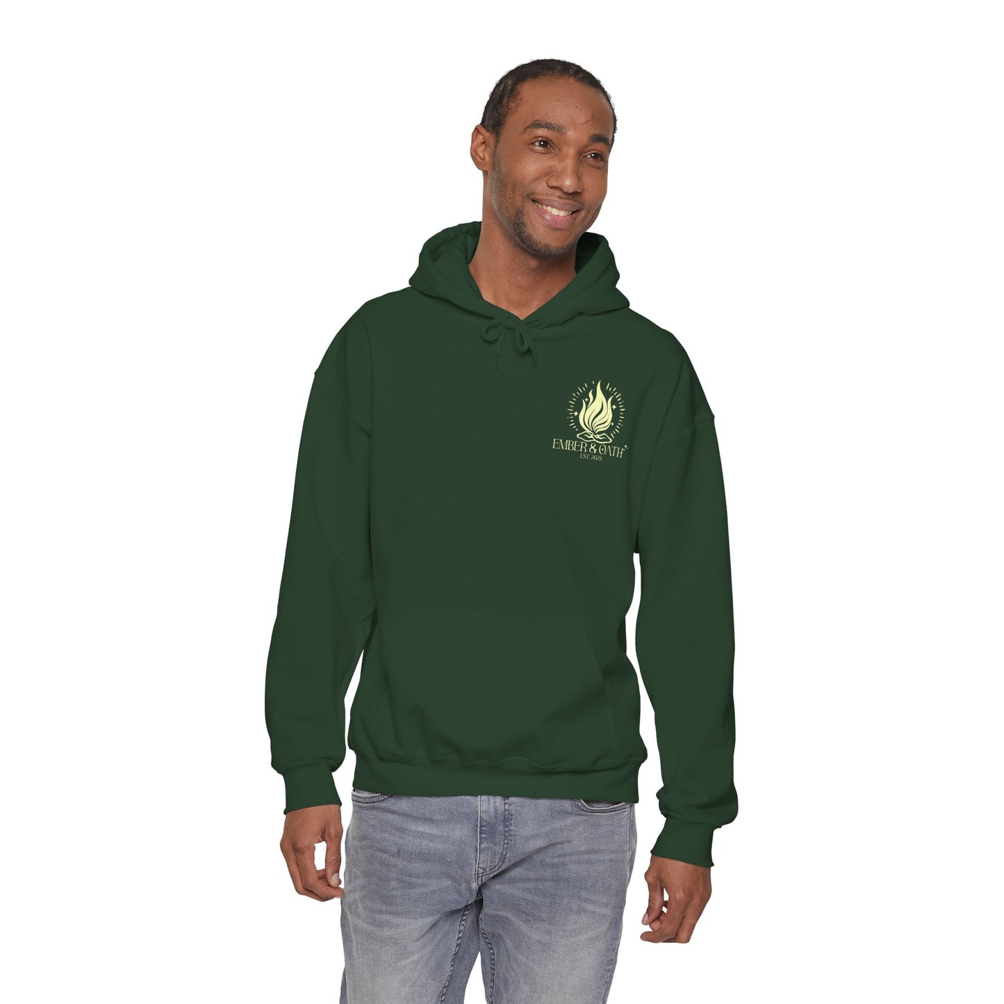 Ember & Oath Logo Unisex Hoodie | Firestarter Fund Hooded Sweatshirt