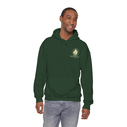 Ember & Oath Logo Unisex Hoodie | Firestarter Fund Hooded Sweatshirt