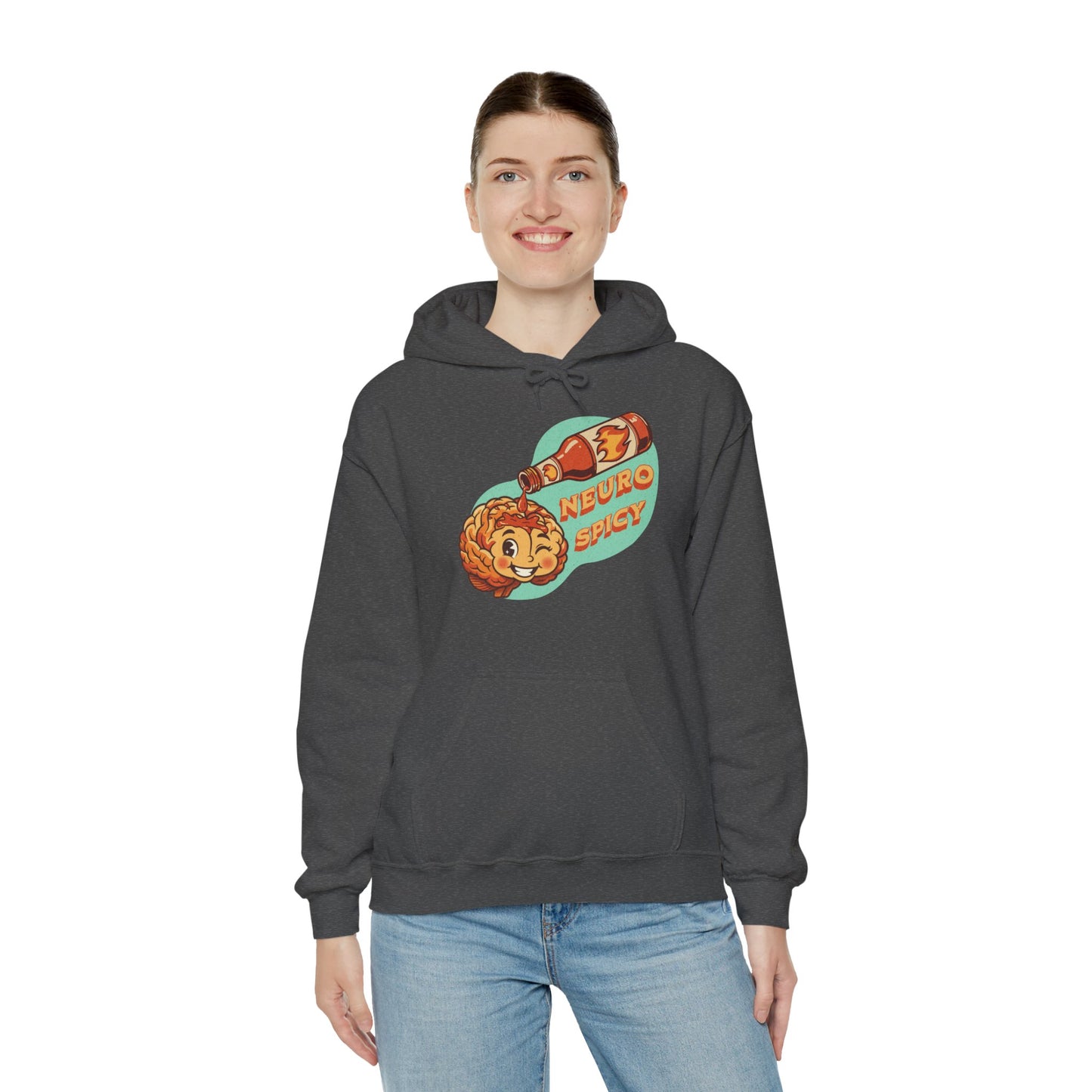 'Neurospicy" Unisex Hoodie | Autism & Neurodiversity Advocacy Hooded Sweatshirt