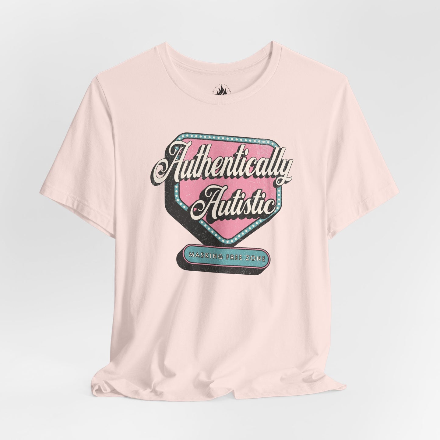 "Authentically Autistic" Unisex Tee | Masking Free Zone Shirt