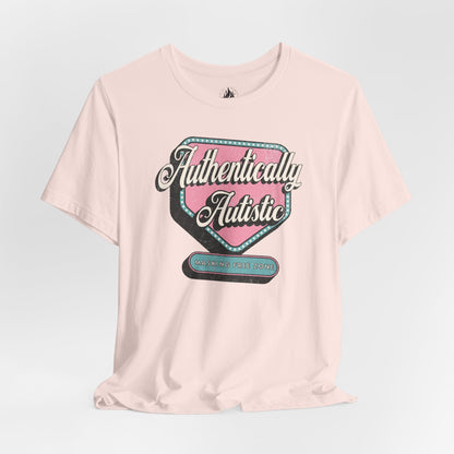 "Authentically Autistic" Unisex Tee | Masking Free Zone Shirt