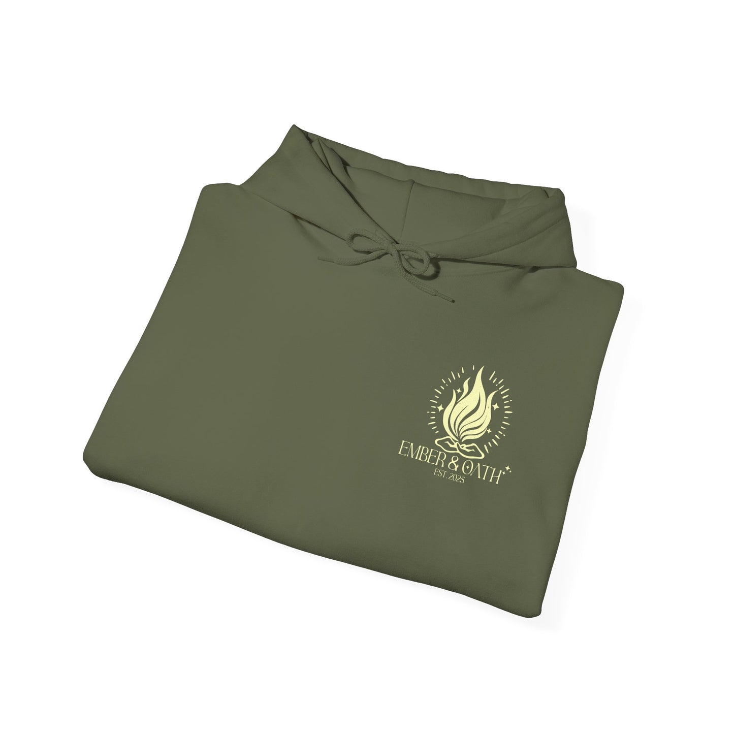 Ember & Oath Logo Unisex Hoodie | Firestarter Fund Hooded Sweatshirt