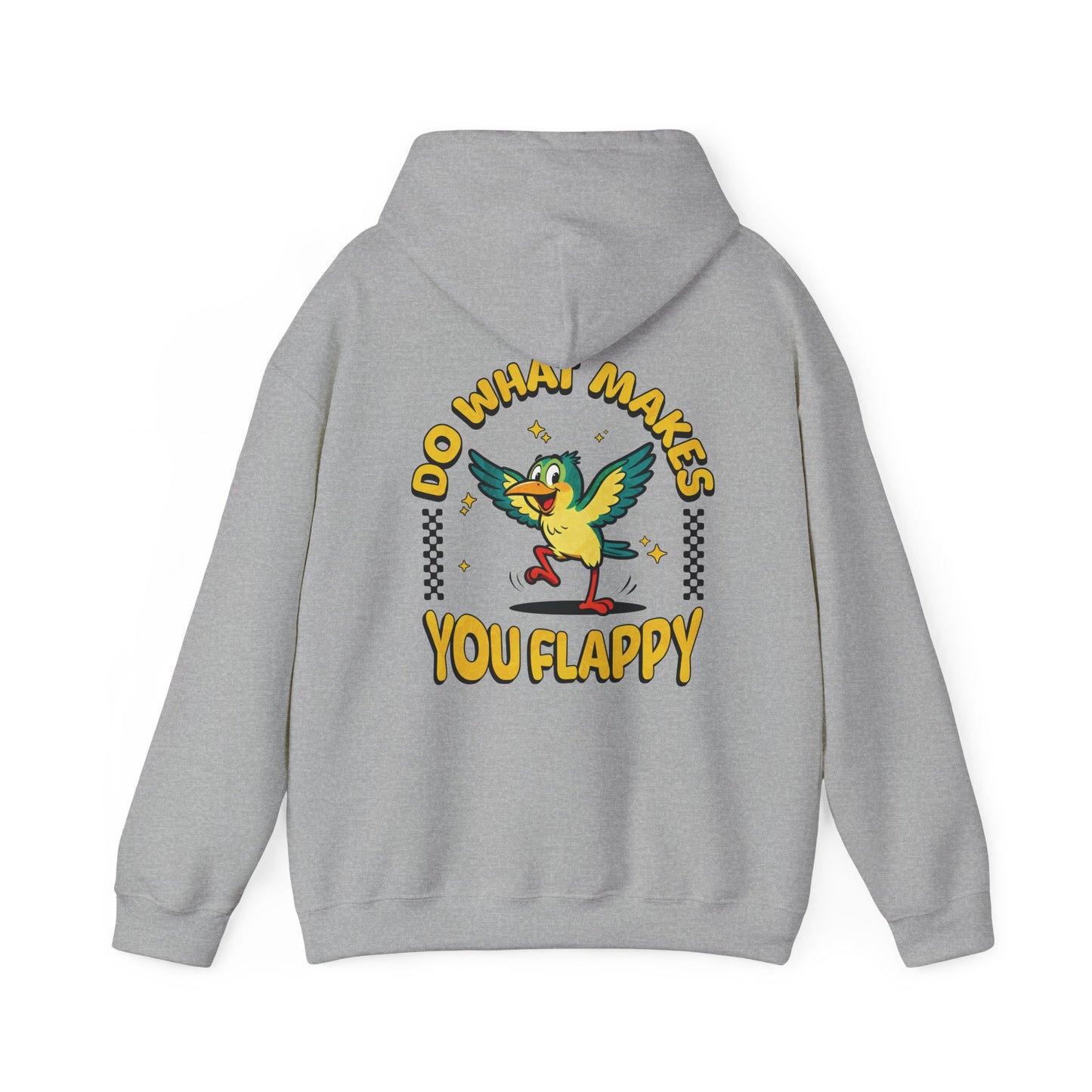 "Do What Makes You Flappy" Unisex Hoodie |Autism & Neurodiversity Advocacy Hooded sweatshirt