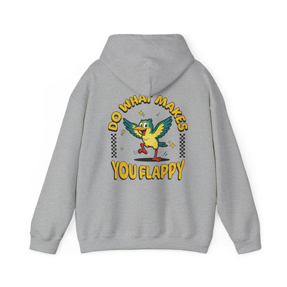 "Do What Makes You Flappy" Unisex Hoodie |Autism & Neurodiversity Advocacy Hooded sweatshirt