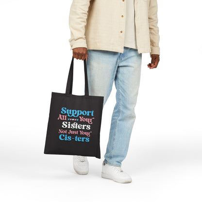 Support All Your Sisters Tote bag | Trans Pride & Solidarity Collection