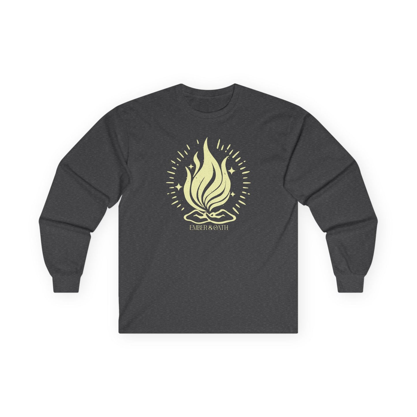 Ember & Oath Logo Unisex Long Sleeve Tee | Firestarter Fund Shirt
