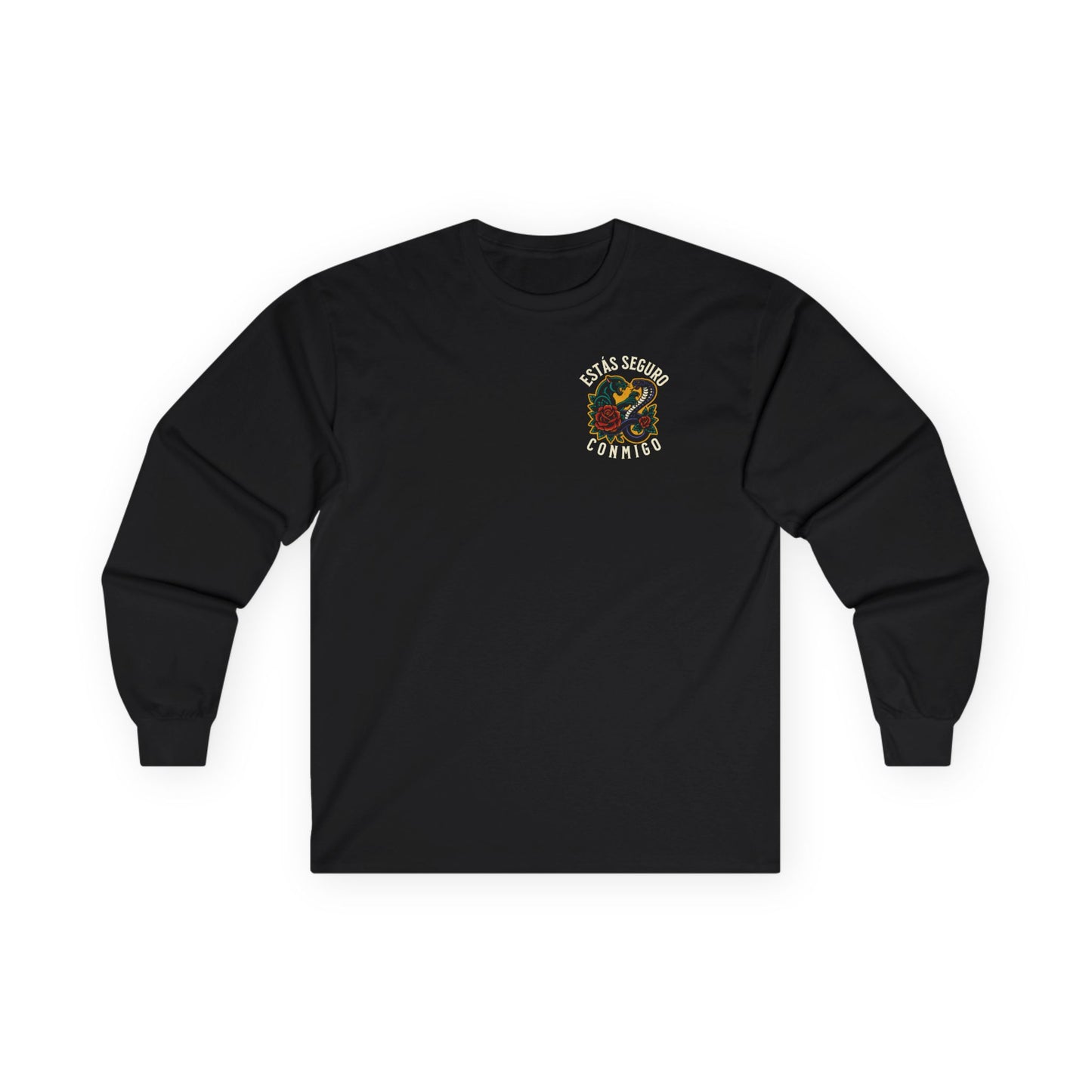 You Are Safe With Me Unisex Long Sleeve Tee | Estás Seguro Conmigo Shirt | Immigrant Rights & Solidarity Collection