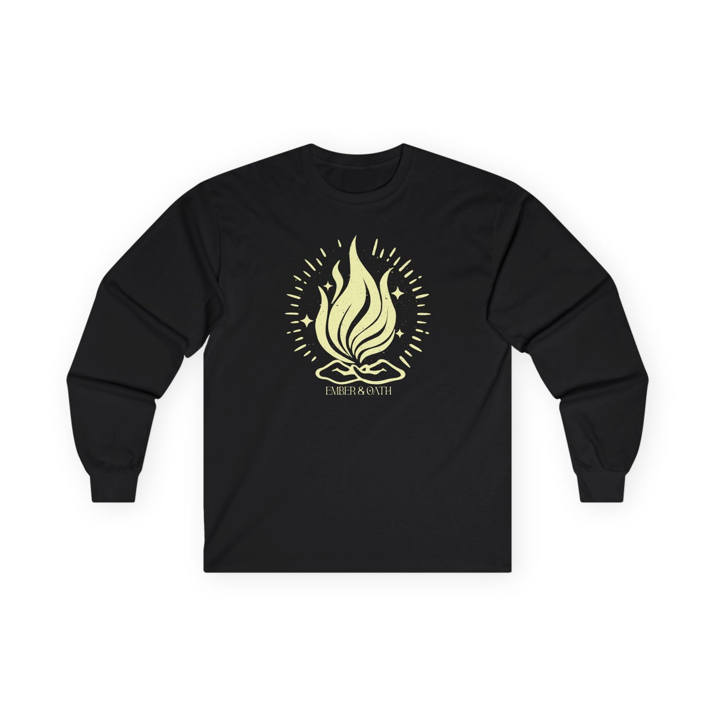 Ember & Oath Logo Unisex Long Sleeve Tee | Firestarter Fund Shirt